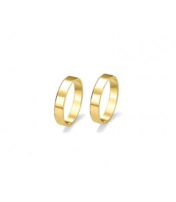 Aliança Or Groc 18kt