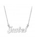 Collaret Personalizable Plata "Carrie "