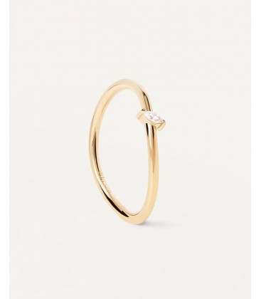 Anell Leaf Gold Ring PDPAOLA