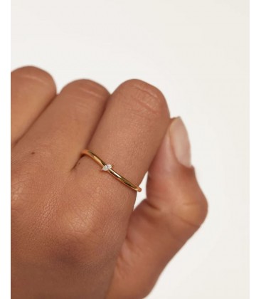 Anell Leaf Gold Ring de PDPAOLA Talla 14