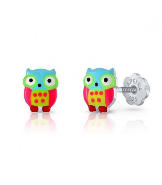 Pendientes Búhos Multicolor