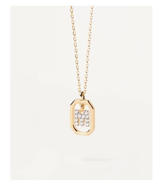 Collar Mini Letter M de PDPAOLA CO01-524-U