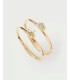 Set anillos Fleur PDPAOLA