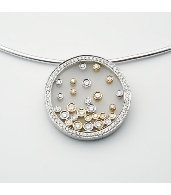Collar Constellation oro y diamantes