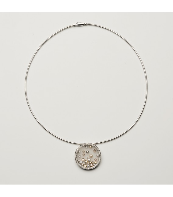 Collar Constellation oro y diamantes