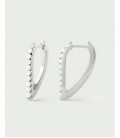 Aros de plata Gloss PDPAOLA AR02-G27-U