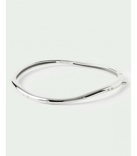 Brazalete de plata Air PDPAOLA PU02-999-S