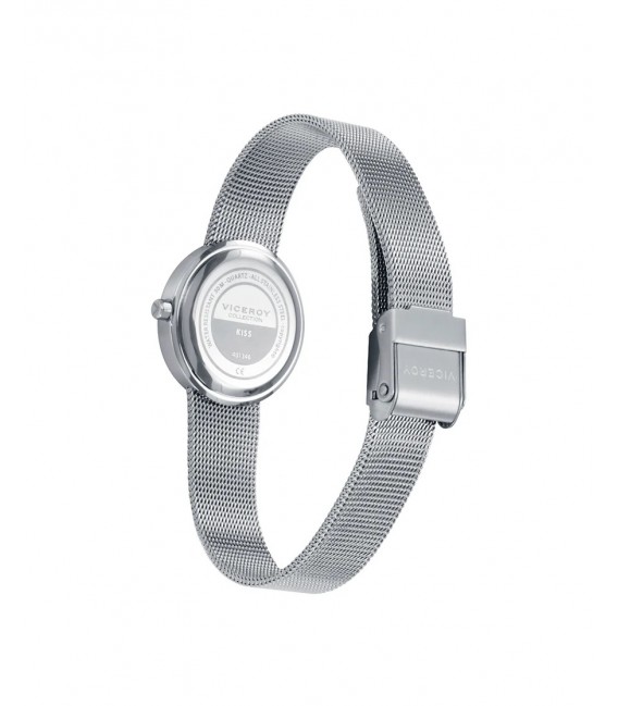 Reloj mujer Viceroy acero bisel circonitas malla milanesa 401346-37