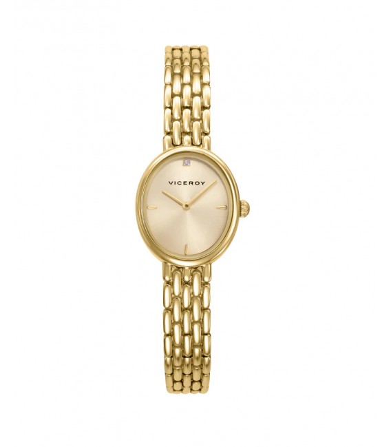 Reloj mujer Viceroy acero IP dorado esfera dorada 41166-27