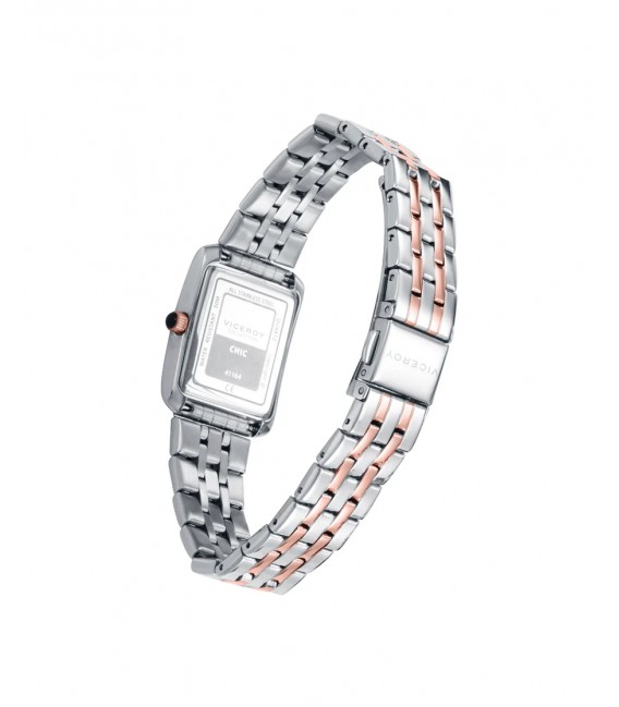 Reloj mujer Viceroy acero bitono esfera madreperla rosa 41164-73
