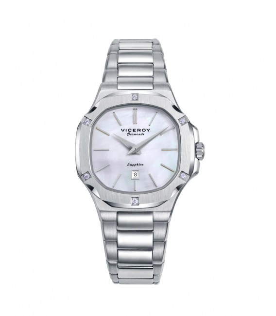 Reloj mujer Viceroy 45112-07 acero con diamantes