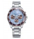 Cronógrafo hombre Viceroy acero bisel cerámica marrón esfera azul 41179-37