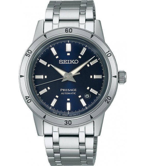 Reloj hombre Seiko Presage Style 60’s esfera azul SRPL07J1
