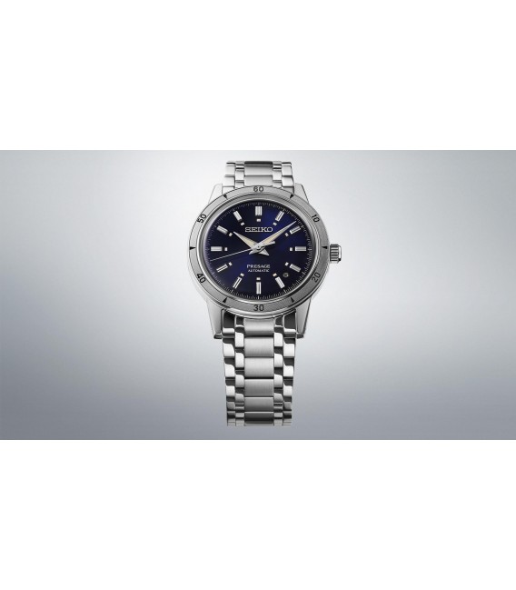 Reloj hombre Seiko Presage Style 60’s esfera azul SRPL07J1