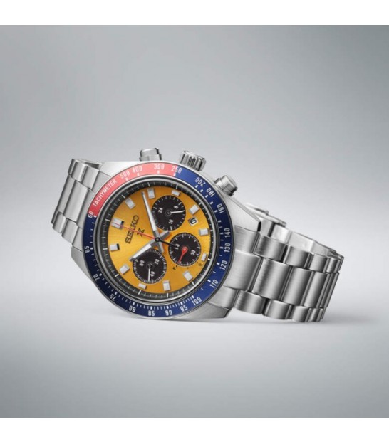 Cronógrafo hombre Seiko Prospex Speedtimer Solar Pogue SSC947P1