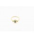 Anillo Oro 18kt Esmeralda Diamantes