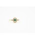 Anillo Oro 18kt Esmeralda Diamantes