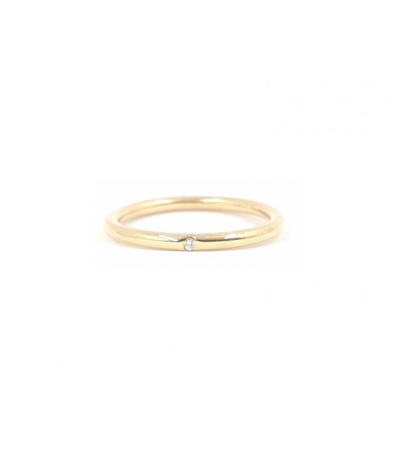 Anell Or 18kt Diamant Dona