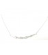 Collar Llamp Or blanc 18kt Diamants